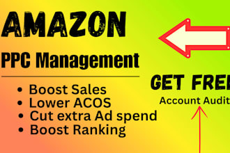 setup manage and optimize your amazon PPC campaigns, amazon fba ppc ads campaign