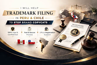 help trademark filing in peru and chile to stop brand copycats
