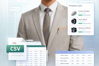 clean, organize, and import your product CSV file