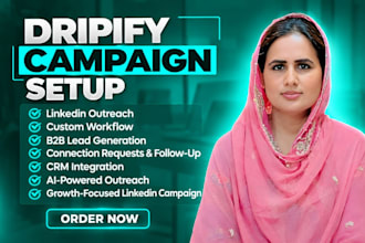 do linkedin outreach automation setup using dripify