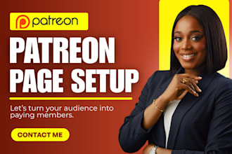 professional patreon page setup and optimization