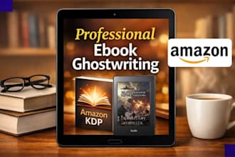 be your professional ebook and book ghostwriter for fiction or nonfiction