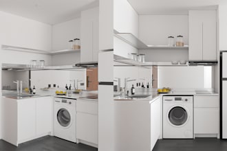 design your kitchen with detail drawing