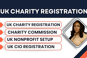 register UK nonprofit with UK charity commission, setup cio, incorporate charity