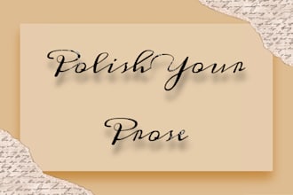 polish your prose with meticulous line edits