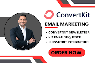 setup convertkit newsletter convertkit email sequence convertkit landing page