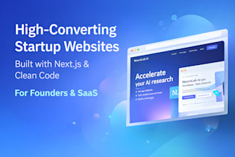build a high converting landing page for your startup