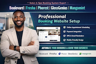 set up boulevard fresha phorest gloss genius mangomint spa,salon booking website