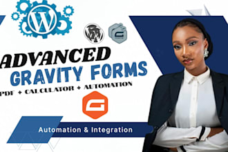 create conditional and gravity forms multi step calculator PDF and automation
