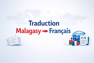 traduire tout type de document malgache francais