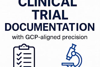 create or review gcp compliant site documentation for clinical trials