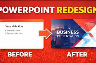 redesign, format, and improve your powerpoint presentation