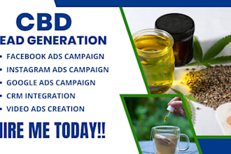 generate exclusive cbd leads,cbd facebook ads,cbd google ads,cbd video ads