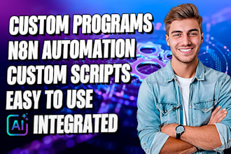 create a full custom program or automation with ai