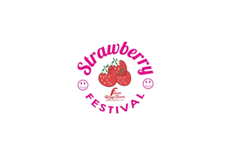design classic strawberry festival logo