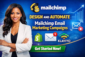 design and automate mailchimp email marketing campaigns