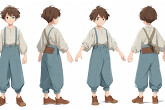 create a anime character