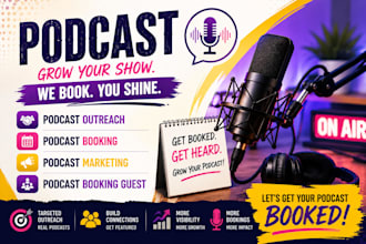 do podcast outreach podcast booking podcast guest and podcast marketing
