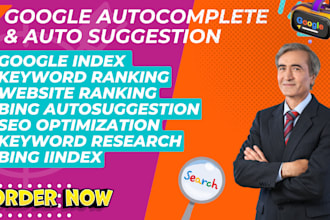 do autocomplete keyword research on google, autosuggestion for website ranking