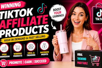 find trending tiktok shop products for affiliate marketing