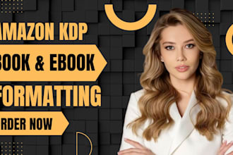 format your book for kindle, paperback and ingramspark