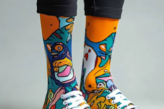 socks design unique socks design
