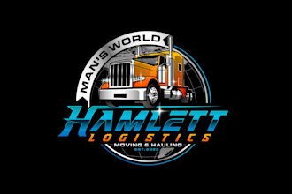 create awesome and gorgeous logistic logo design