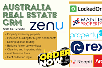 lockedon mantis propertyme rex CRM reapit zenu arosoftware australia real estate