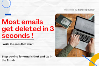 write emails that dont get deleted in 3 seconds