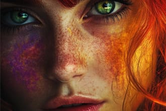 photo retouching, crop image