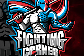design custom mascot logo for gaming, business, or brand