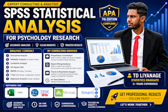 perform analysis and apa report for psychology surveys