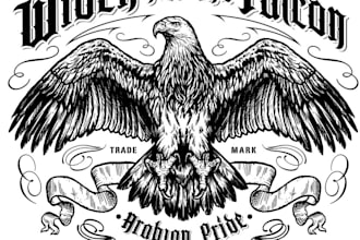 design a professional vintage logo for your business