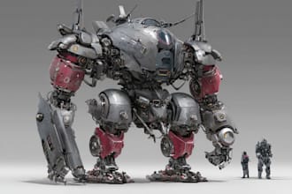 do robot and mech design