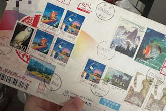 handwritten letter mailed from china