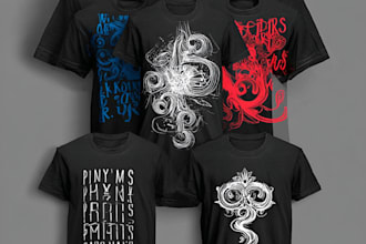 make unique merch t shirt design