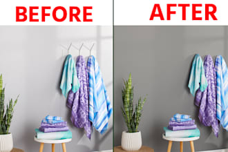 do professional product photo recolor and color correctio