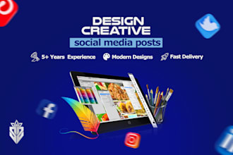 design creative social media posts