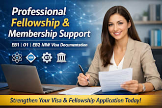 do fellow membership from ieee, iet, acm, bcs to support eb1, o1, eb2 niw visa
