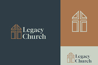 design a clean and inspirational ministry logo