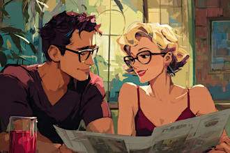 create a stunning comic illustrations