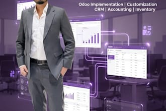 do complete odoo erp implementation and configuration