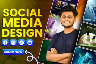 do social media post design, facebook ads design, instagram post carousel design