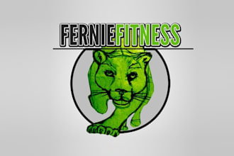 design unique awesome fitness studio logo