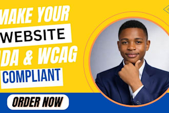 make your website eeoc, ada, aoda, wcag compliant by code fix