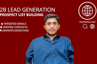do b2b lead generation and prospect list building