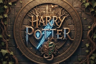 design a magical wizard inspired logo for your brand