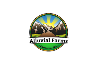 design awesome modern alluvial farms logo