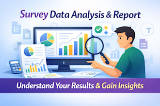 analyze your survey data and create professional reports