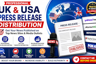 do UK USA press release publish pr distribution submit press release writing
